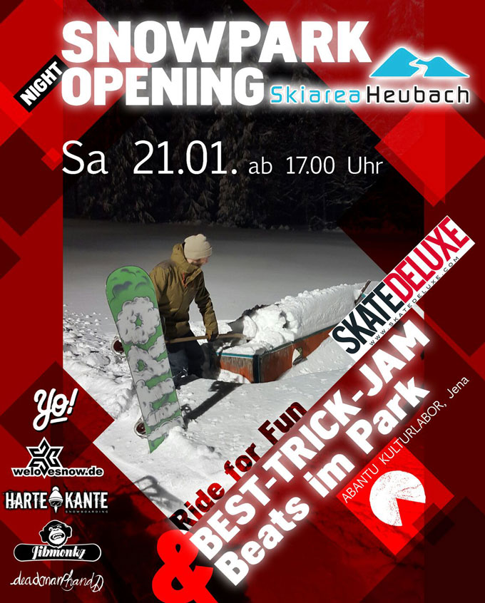 Snowpark Opening Heubach 2017